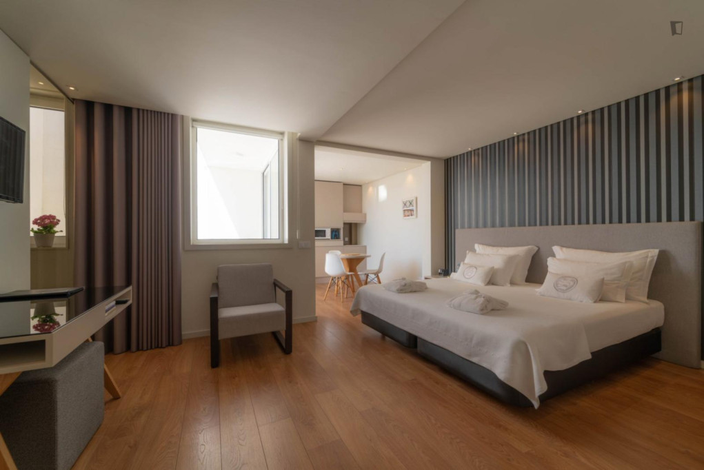 Inviting studio in the heart of Braga - Braga - chambre - ImmoJeune