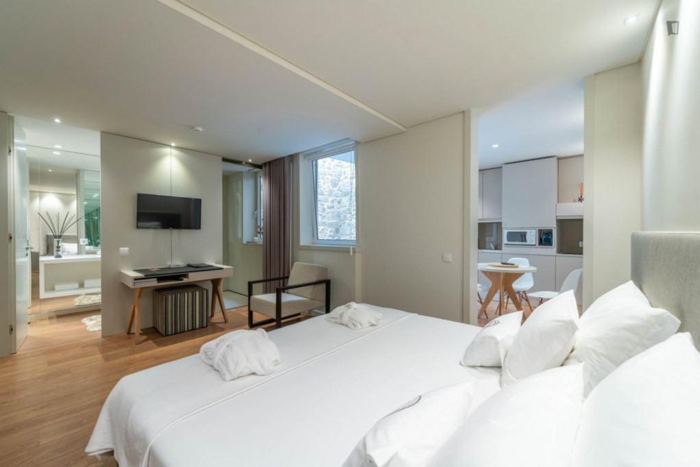 Beautiful studio in the heart of Braga - Braga - chambre - ImmoJeune