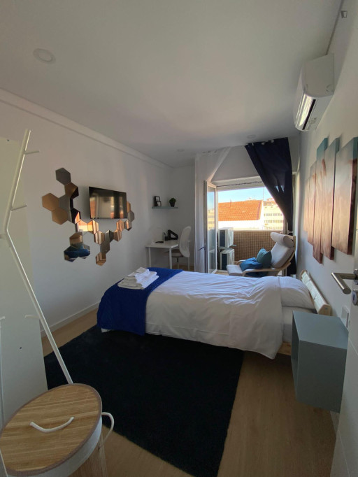 Very cool bedroom in Almada - Lisbonne - chambre - ImmoJeune