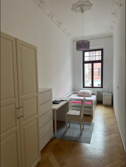 Adorable Single Bedroom close to Leipzig University - Leipzig - chambre - ImmoJeune
