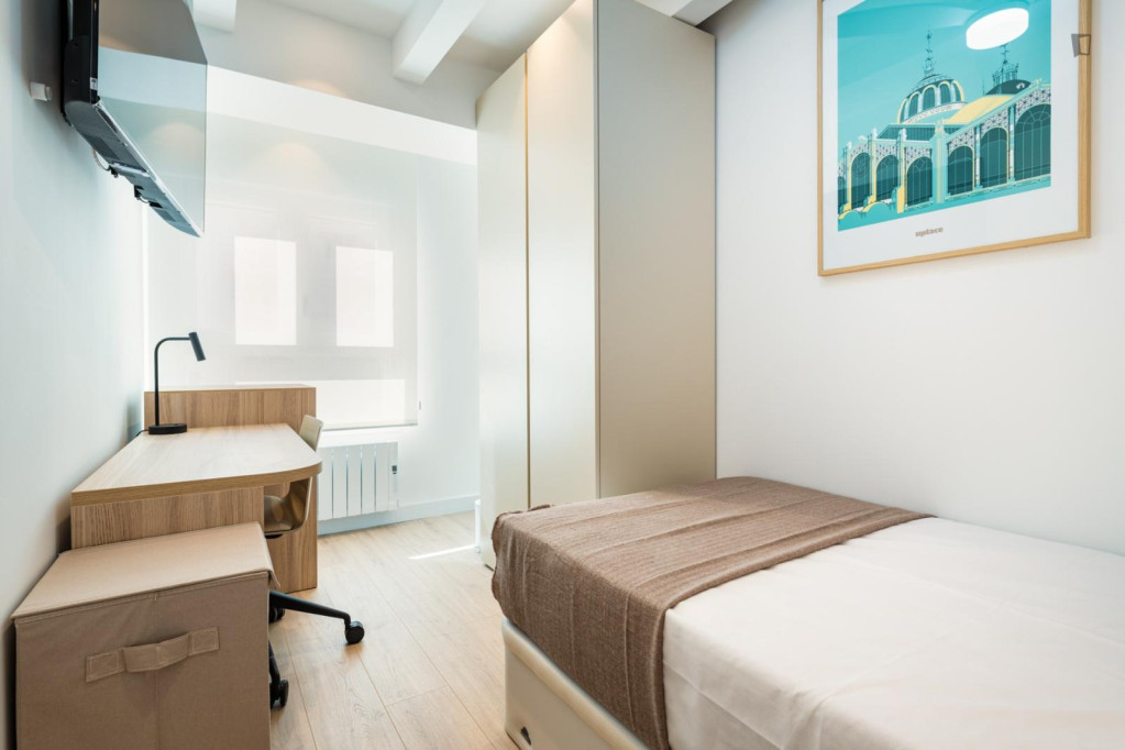 Single bedroom in 4-bedroom apartment - Valence - chambre - ImmoJeune