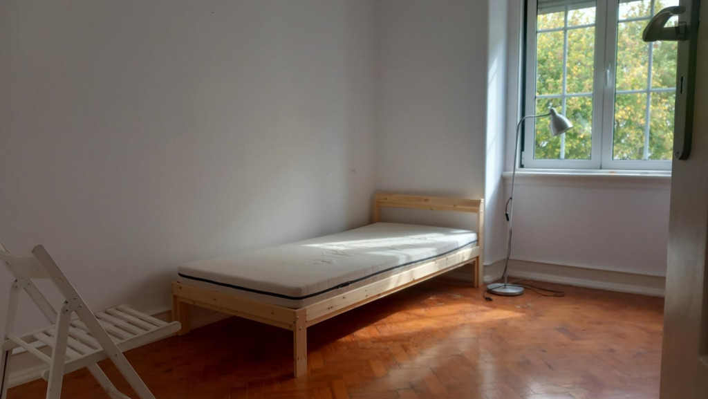 Shining Single Bedroom close to Campo de Ourique Market - Lisbonne - chambre - ImmoJeune
