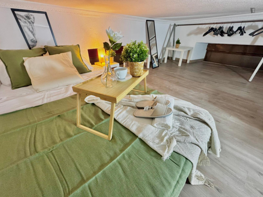 Welcoming double bedroom near the Chueca metro - Madrid - chambre - ImmoJeune