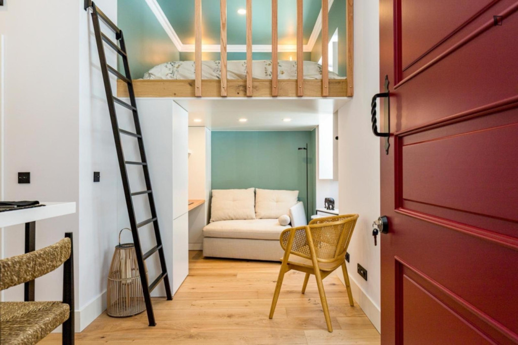 Charming Studio in the heart of PRÍNCIPE REAL, Lisbon - Lisbonne - chambre - ImmoJeune