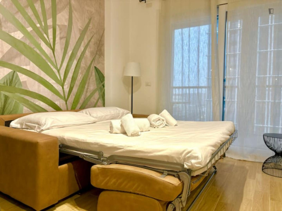  Snug 1-bedroom apartment in Cascina Merlata - Milan - chambre - ImmoJeune