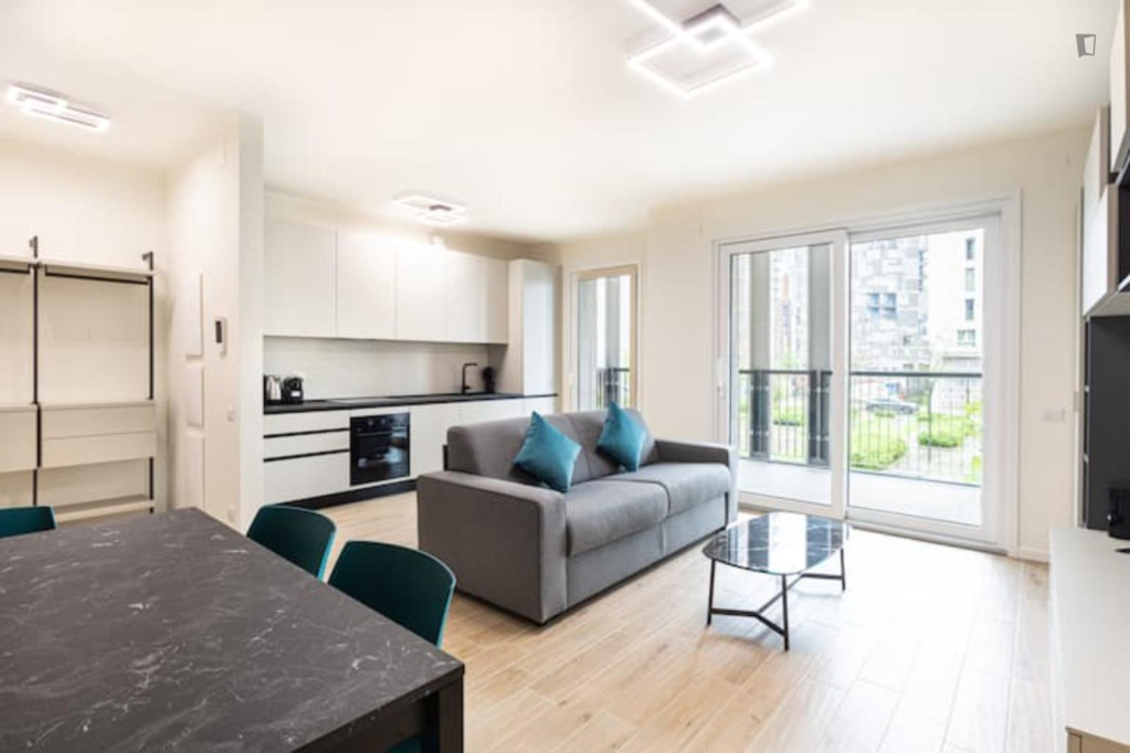 Sublime 2-bedroom apartment in Cascina Merlata - Milan - chambre - ImmoJeune