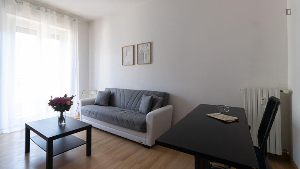 Lovely 1 bedroom apartment near Milano Forlanini station - Milan - chambre - ImmoJeune