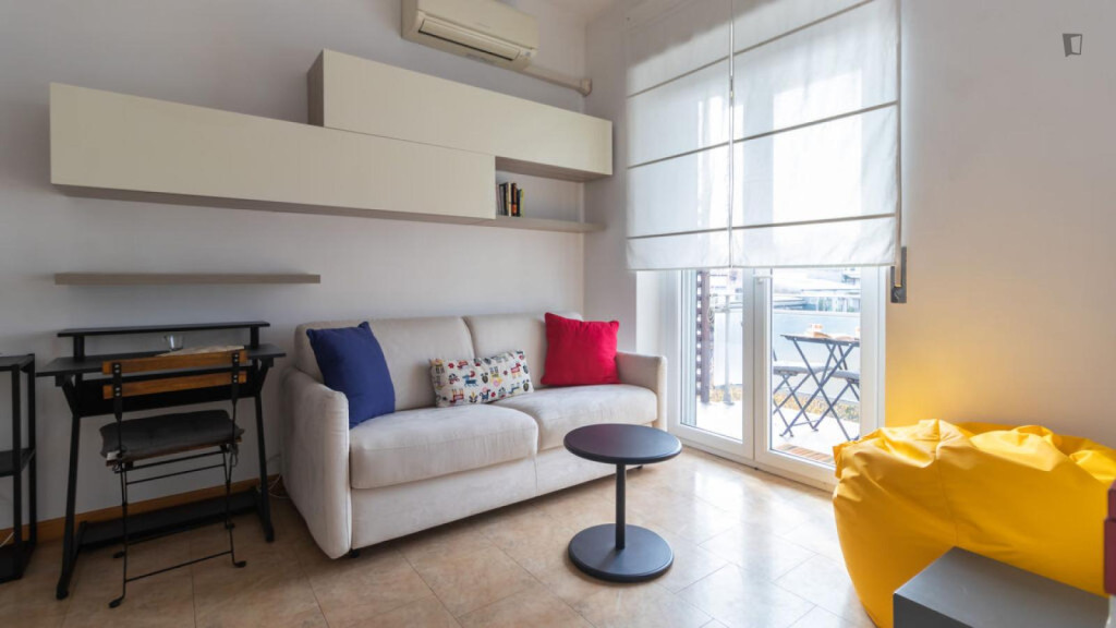 Cool 1-bedroom apartment in Portello - Milan - chambre - ImmoJeune