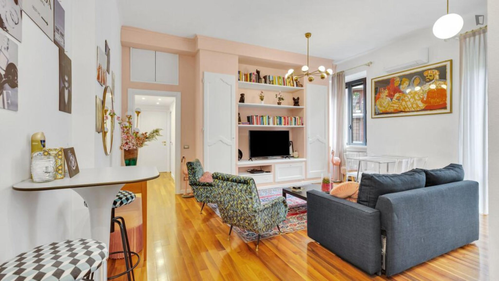 Stupendous 1-bedroom apartment in Porta Vittoria - XII Marzo - Milan - chambre - ImmoJeune