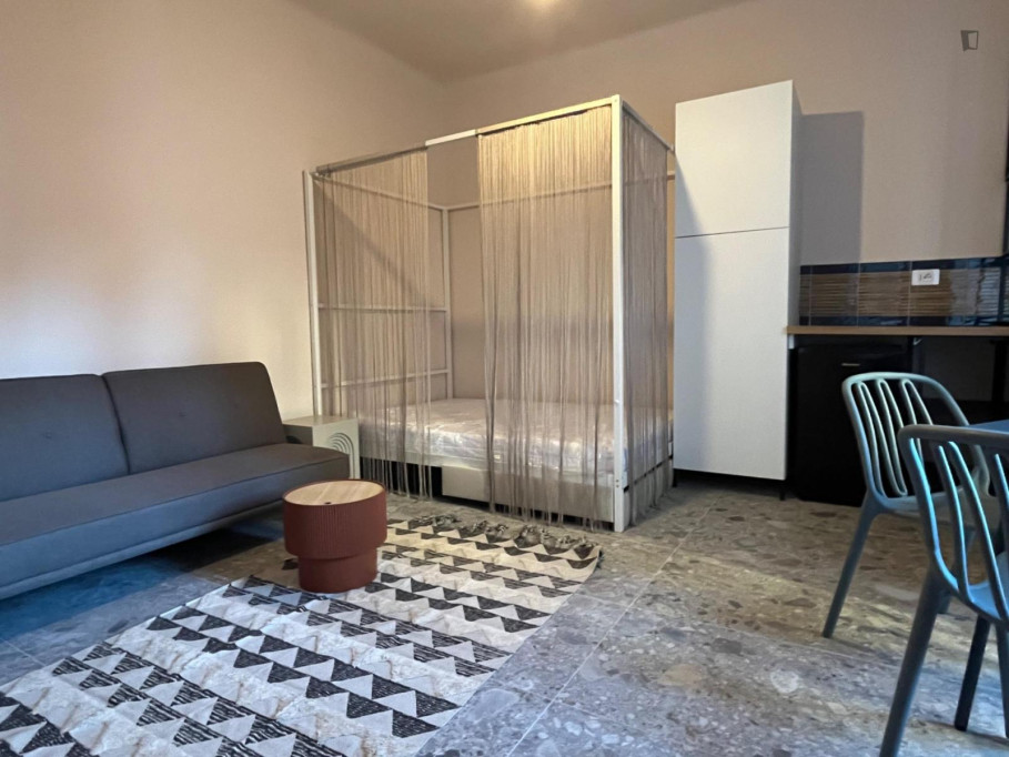 Recently renovated studio well connected to the city center - Milan - chambre - ImmoJeune