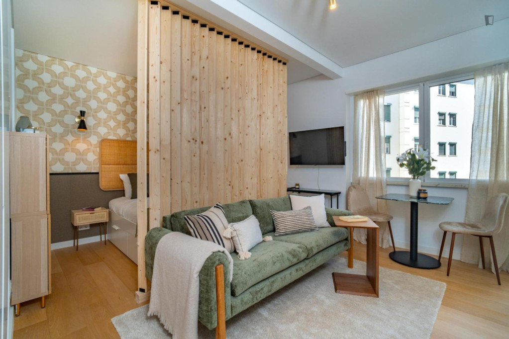 Astonishing Studio close to Avenida Metro - Lisbonne - chambre - ImmoJeune