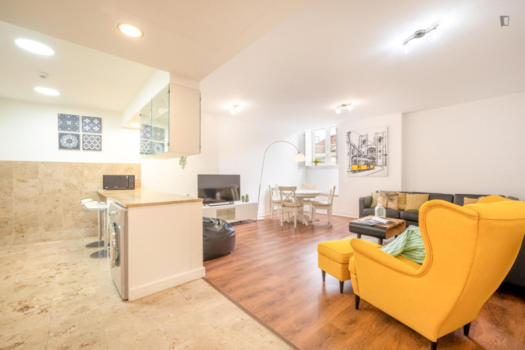 Marvellous 1-bedroom apartment in Príncipe Real - Lisbonne - chambre - ImmoJeune