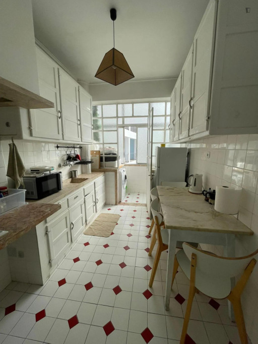 Charming 3-bedroom flat in Intendente area - Lisbonne - chambre - ImmoJeune