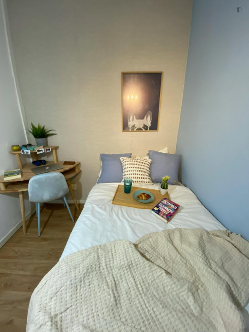 Delightful double bedroom in Dreta de l'Eixample - Barcelone - chambre - ImmoJeune