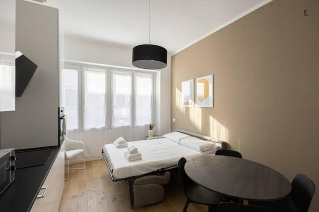 Charming 1-bedroom flat in Bullona - Milan - chambre - ImmoJeune
