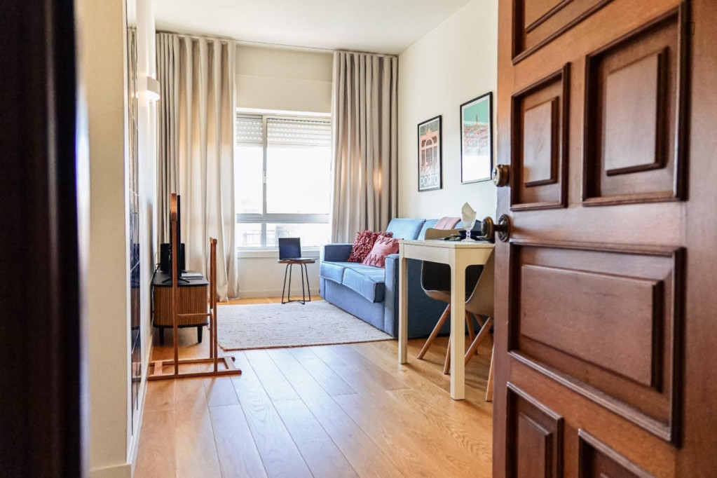Welcoming and bright 1-bedroom apartment in Santo Ildefonso - Porto - chambre - ImmoJeune