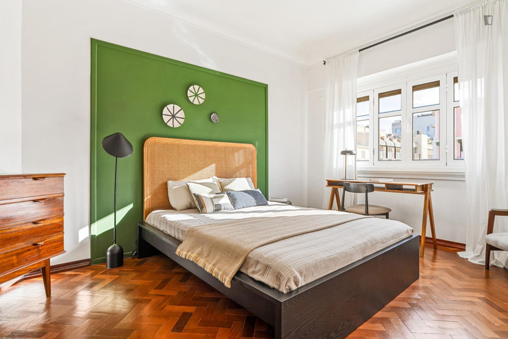 Elegant double bedroom next to the Parque Eduardo VII - Lisbonne - chambre - ImmoJeune