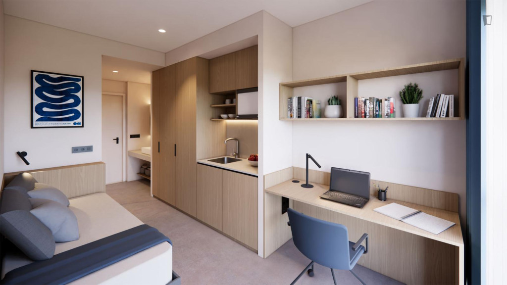 Appealing studio in Alfara del Patriarca - Valence - chambre - ImmoJeune