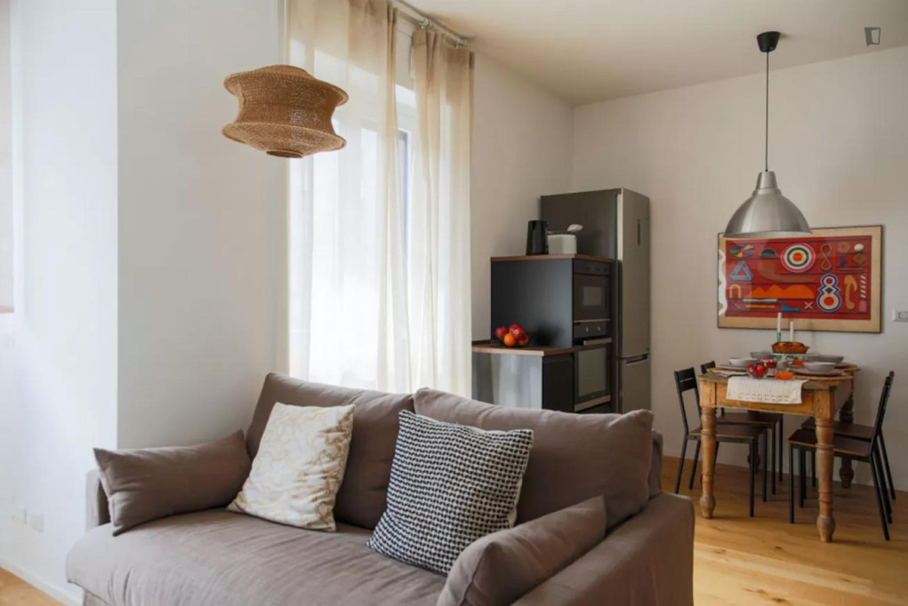Excellent 1-bedroom apartment in Porta Romana - Milan - chambre - ImmoJeune
