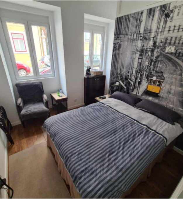 Brilliant Double Bedroom close to IST - Lisbonne - chambre - ImmoJeune