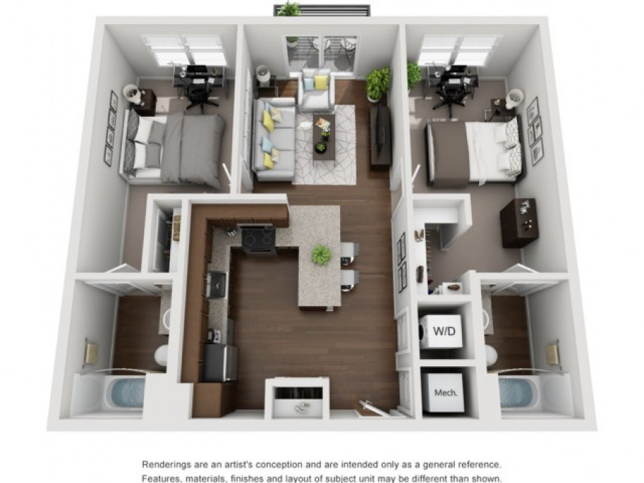 Lookout on Cragmor | Student Housing - Colorado Springs - chambre - ImmoJeune