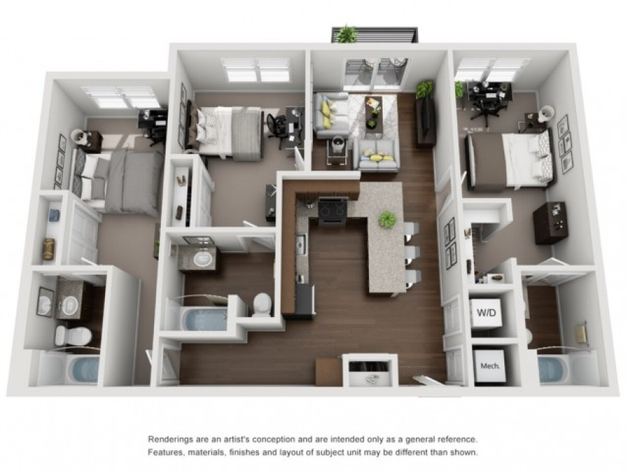 Lookout on Cragmor | Student Housing - Colorado Springs - chambre - ImmoJeune