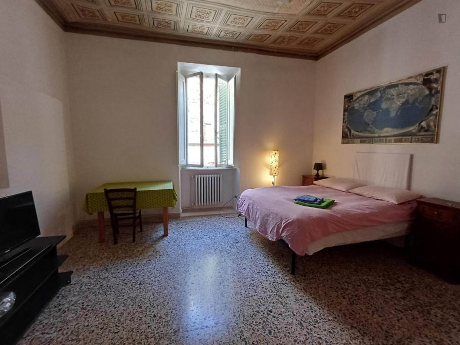 Elegant large double bedroom close to the city center - Perugia - chambre - ImmoJeune