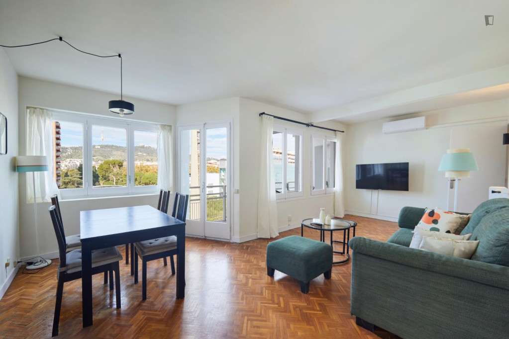 Amazing 3-bedroom apartment in Les Corts - Barcelone - chambre - ImmoJeune