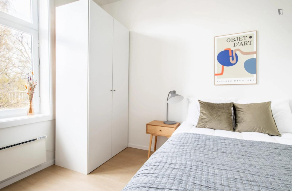 Inviting double bedroom in Grünerløkka - Oslo - chambre - ImmoJeune