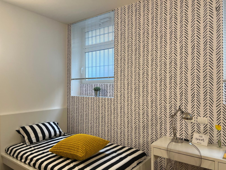 Bed in a large twin bedroom, in the heart of Milan - Milan - chambre - ImmoJeune