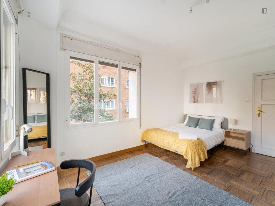 Large double bedroom near popular Parque del Oeste - Madrid - chambre - ImmoJeune