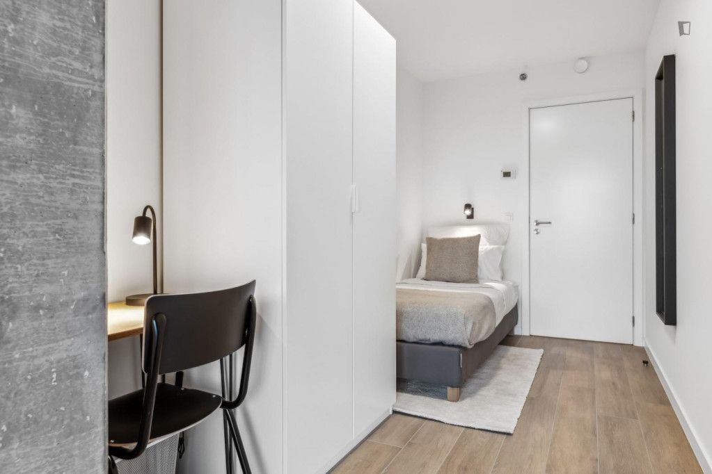 Nice and cosy single bedroom in Nord - Bruxelles - chambre - ImmoJeune