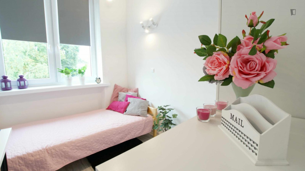 Bright single bedroom in Fabryczna - Lodz - chambre - ImmoJeune