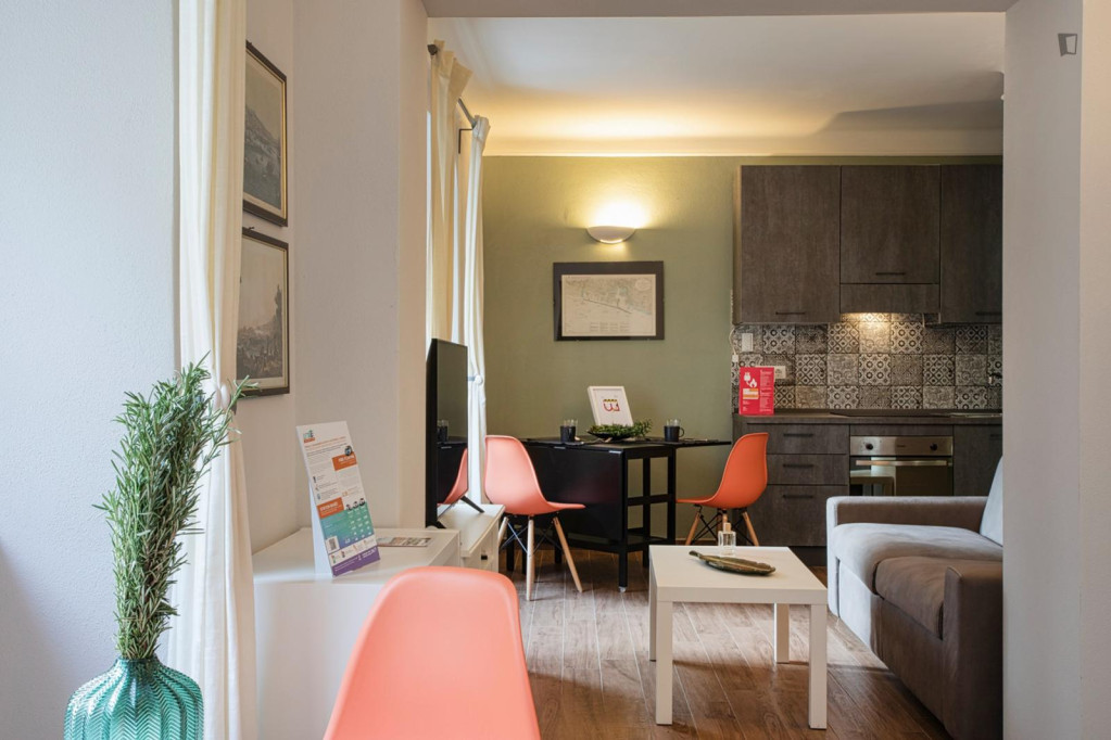 Very lovely 1 bedroom apartment in the centre of Genoa - Genoa - chambre - ImmoJeune