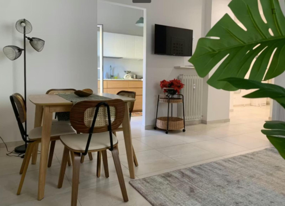 Lovely 1-Bedroom Apartment in Rome - Rome - chambre - ImmoJeune