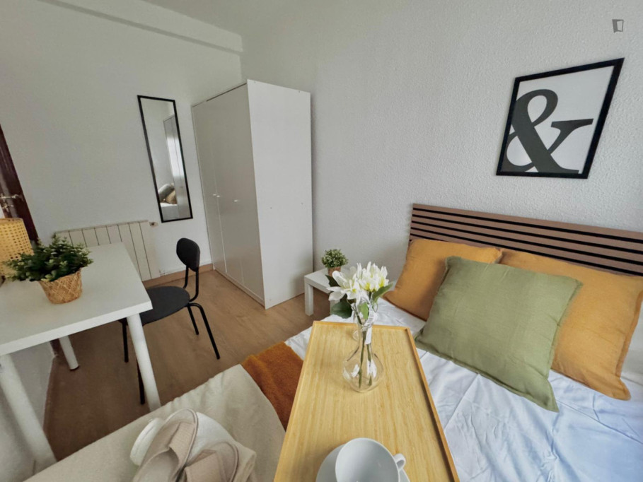 Neat single bedroom in Leganés - Madrid - chambre - ImmoJeune