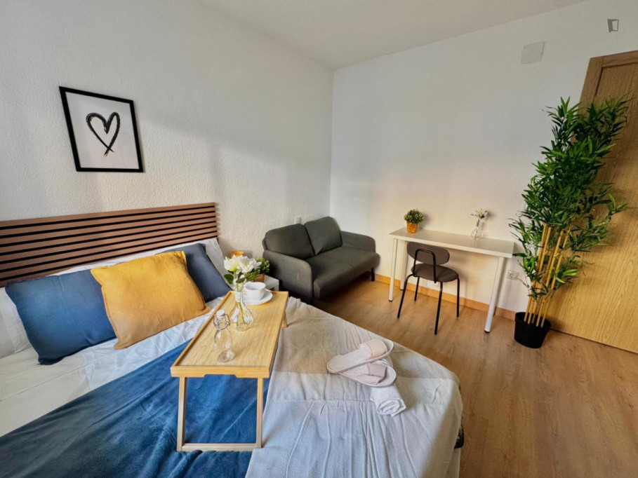 Very nice double bedroom in Leganés - Madrid - chambre - ImmoJeune