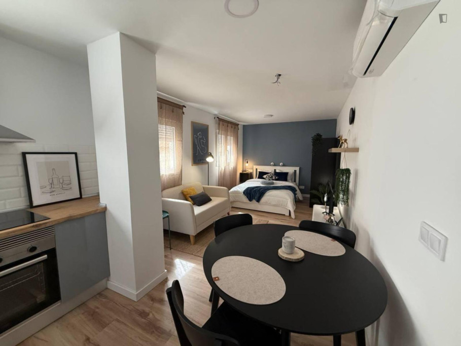 Nice studio near Castello metro - Alicante - chambre - ImmoJeune