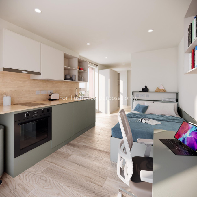 City Wharf - Glasgow - chambre - ImmoJeune