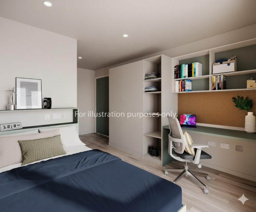 City Wharf - Glasgow - chambre - ImmoJeune