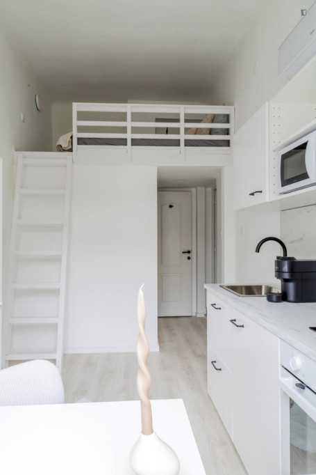 Delightful studio in the Erzsébetváros neighbourhood - Budapest - chambre - ImmoJeune
