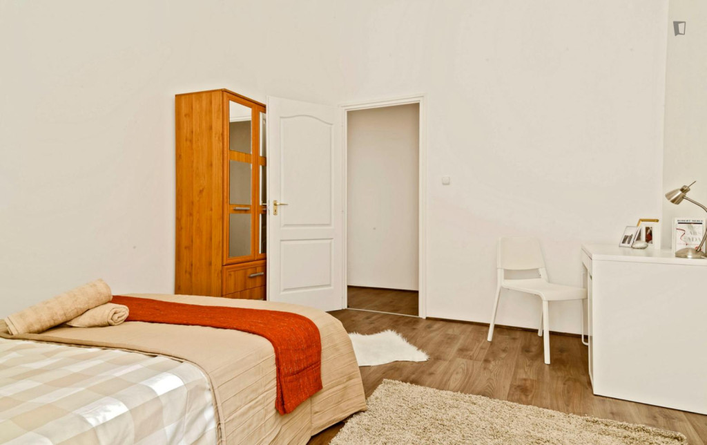 Alluring double bedroom near Rákóczi tér metro - Budapest - chambre - ImmoJeune