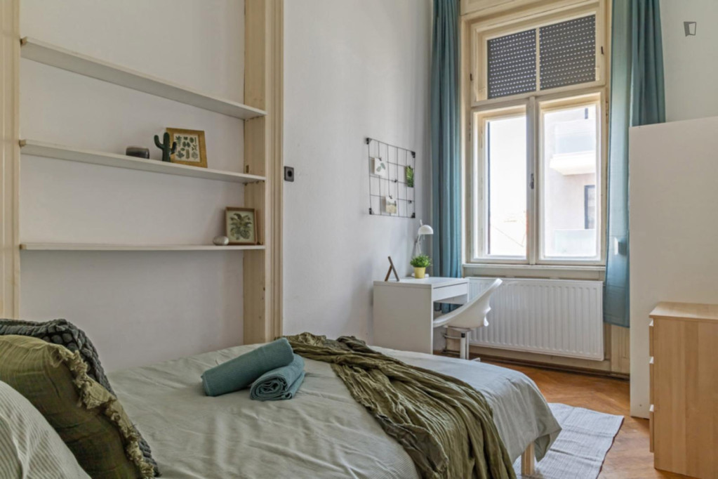 Appealing double bedroom near the Kodály körönd metro - Budapest - chambre - ImmoJeune