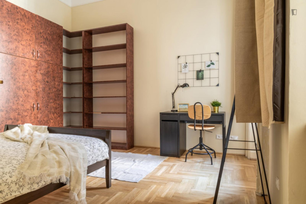 Very nice double bedroom near Blaha Lujza tér metro - Budapest - chambre - ImmoJeune
