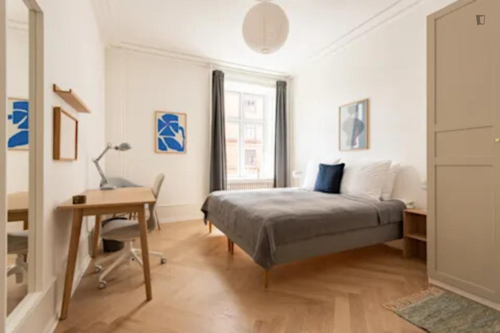 Excellent double bedroom in Indre By - Copenhagen - chambre - ImmoJeune