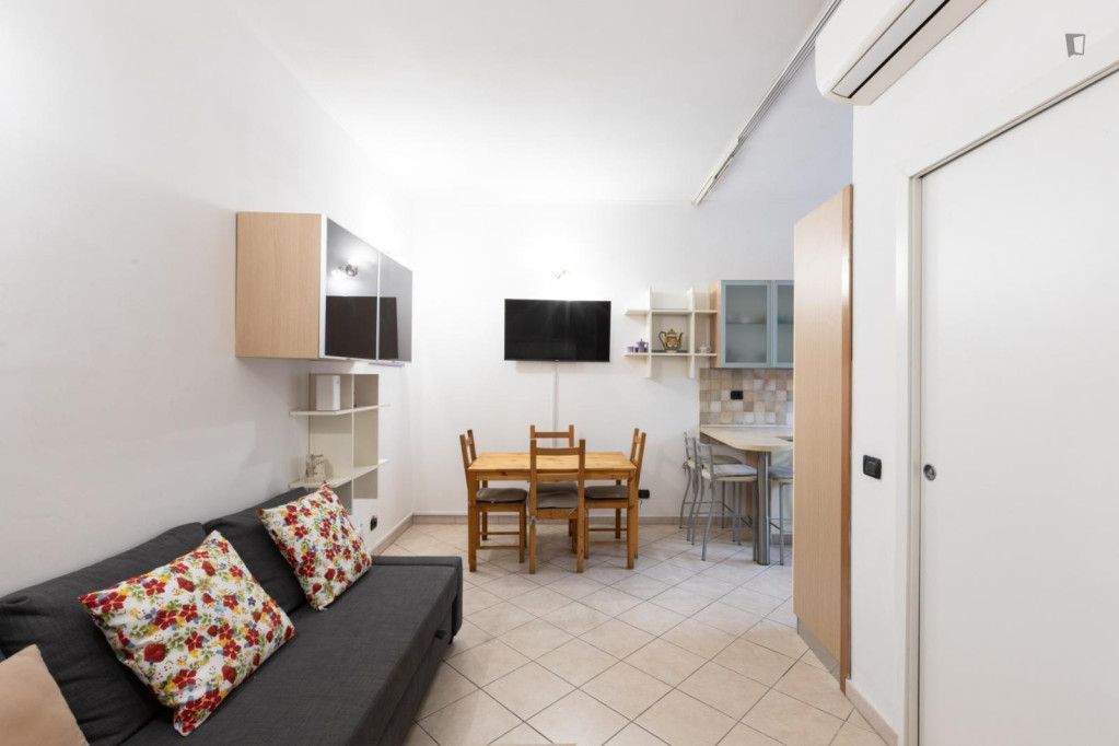 Very charming 1-bedroom apartment in Aurelia - Rome - chambre - ImmoJeune