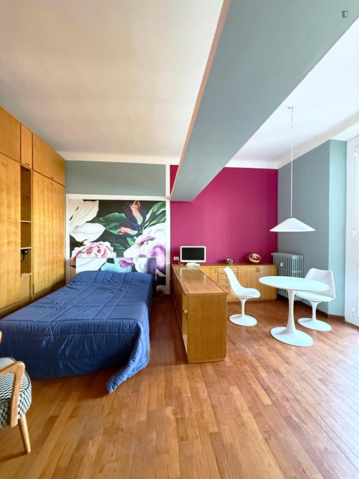Studio, with outdoor area - Milan - chambre - ImmoJeune