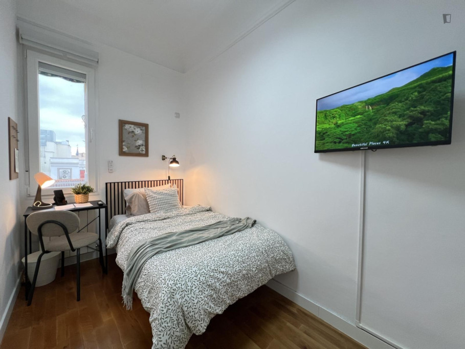 Great looking single bedroom - Madrid - chambre - ImmoJeune