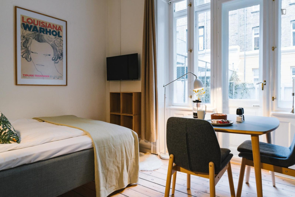 Stylish studio in the vicinity of the Copenhagen University - Copenhagen - chambre - ImmoJeune