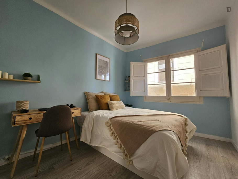 Cosy single bedroom in El Raval - Barcelone - chambre - ImmoJeune